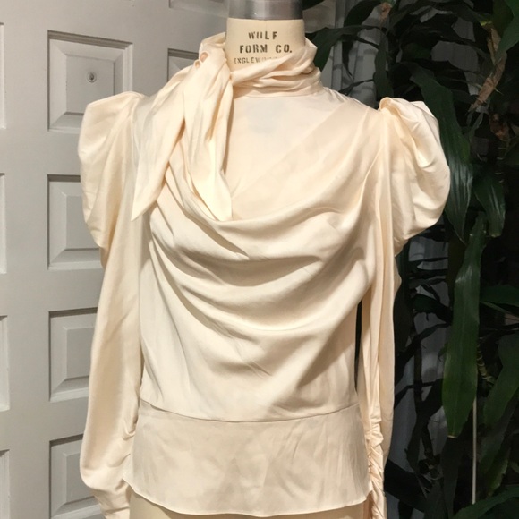 Zimmerman blouse ivory color size 3/US10/12 - Picture 3 of 12